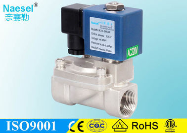 Brass Diaphragm Solenoid Valve For Water Line 1 Million Times Operation Capability